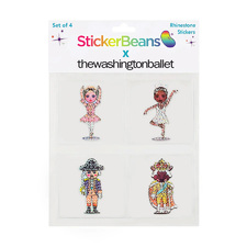 Sticker Beans Nutcracker Character Stickers